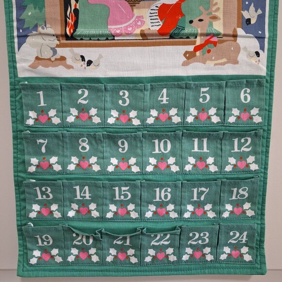 Avon Holiday Advent Calendar with Green and Red Accents - Picture 5 of 11